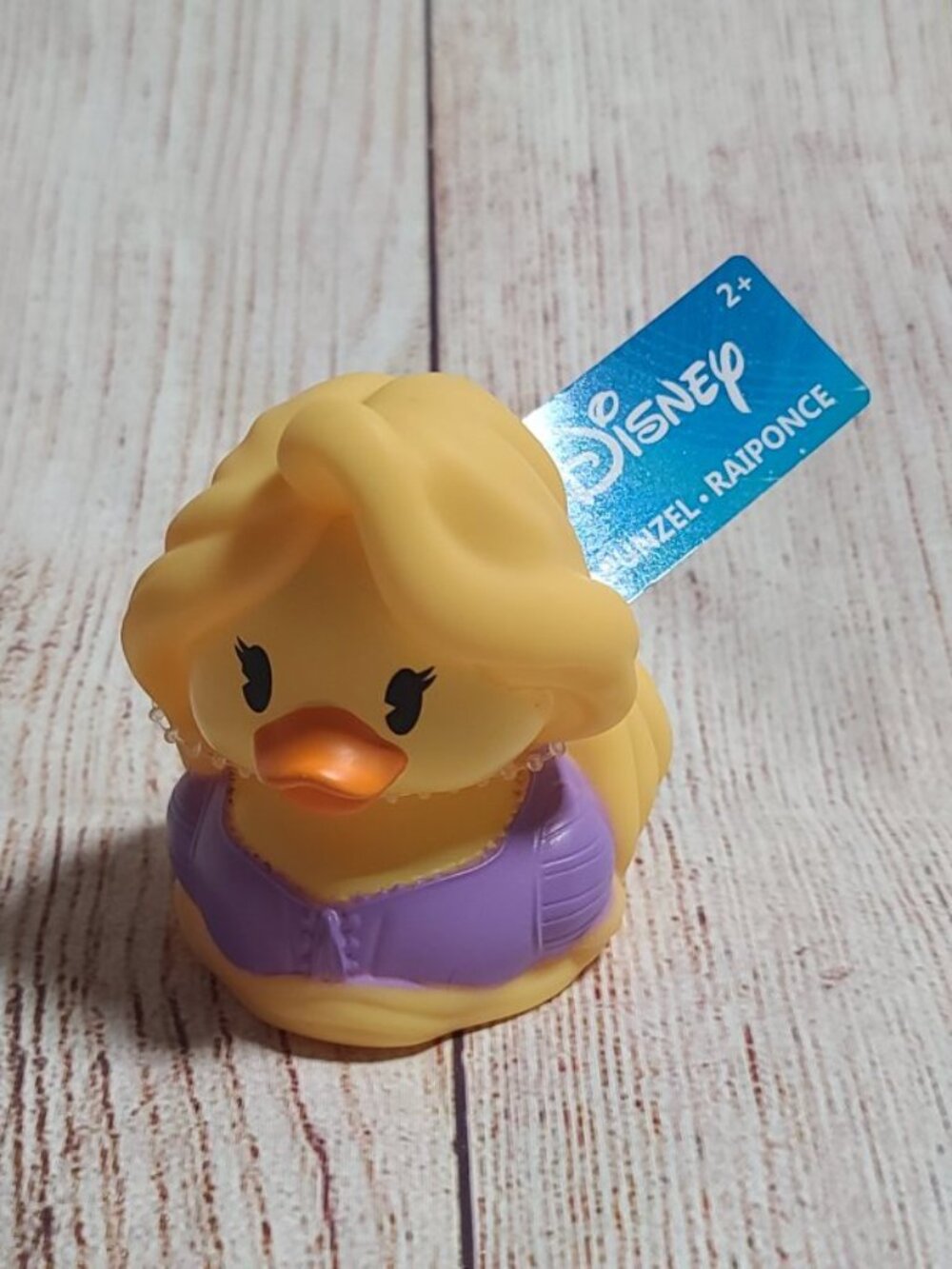 Disney Pixar DUCKaLooz Tangle - Rapunzel 2.75" Rubber Duck - NEW